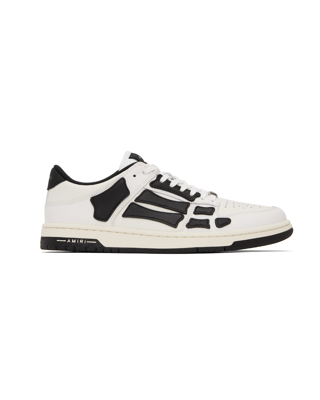 Amiri Skel Low White Black