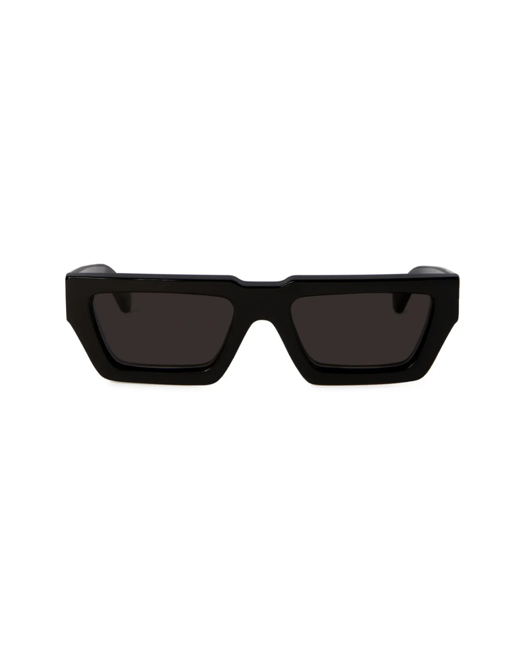 Off White Manchester Rectangular Sunglasses Black