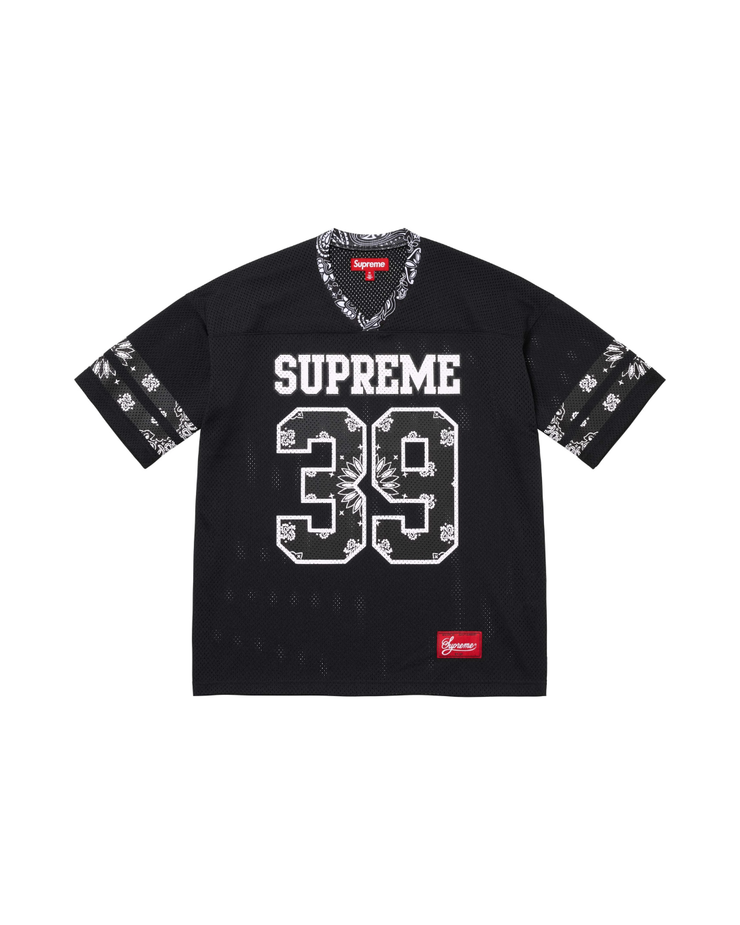 Supreme Bandana Football Jersey Black