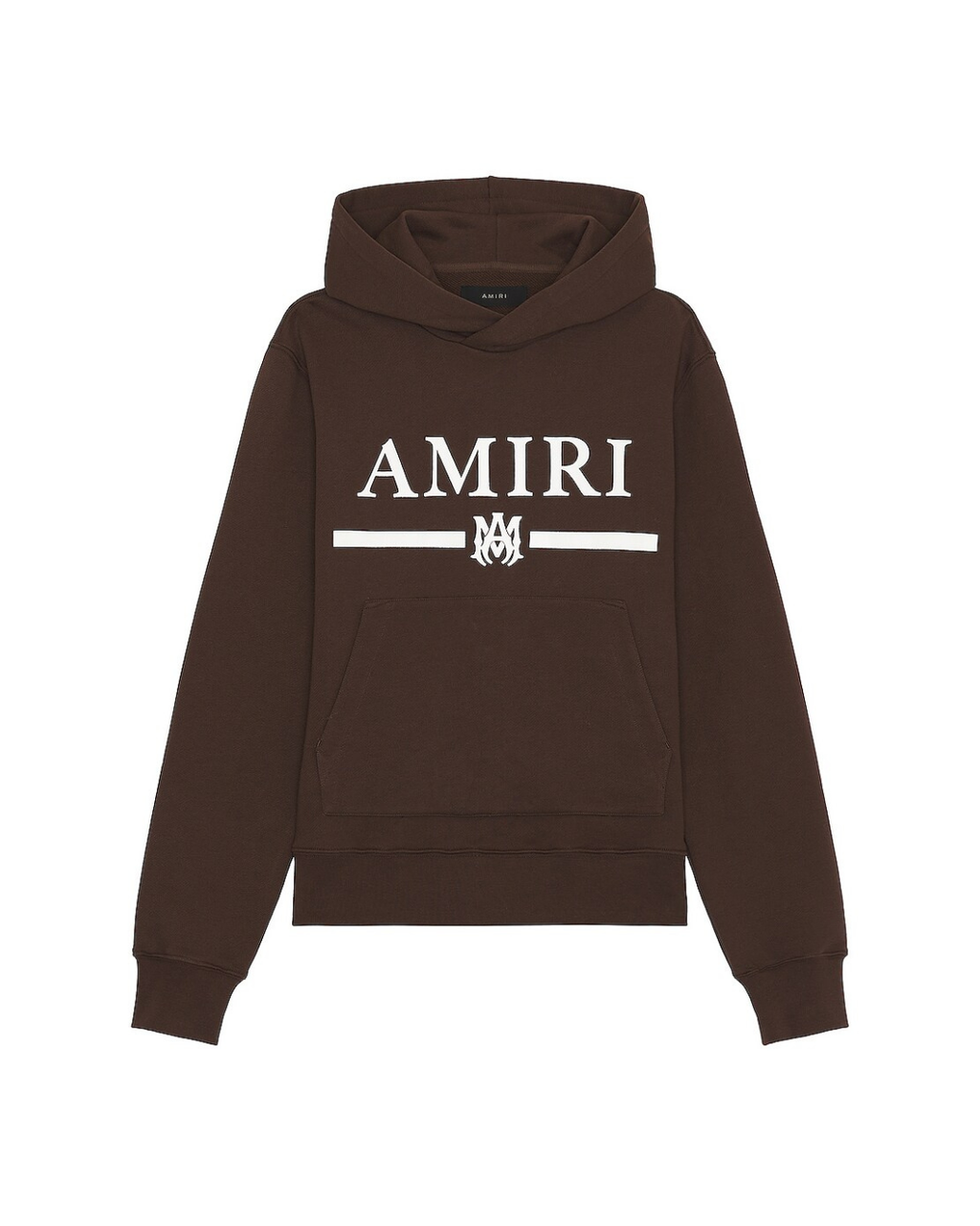 AMIRI MA Bar Hoodie Brown