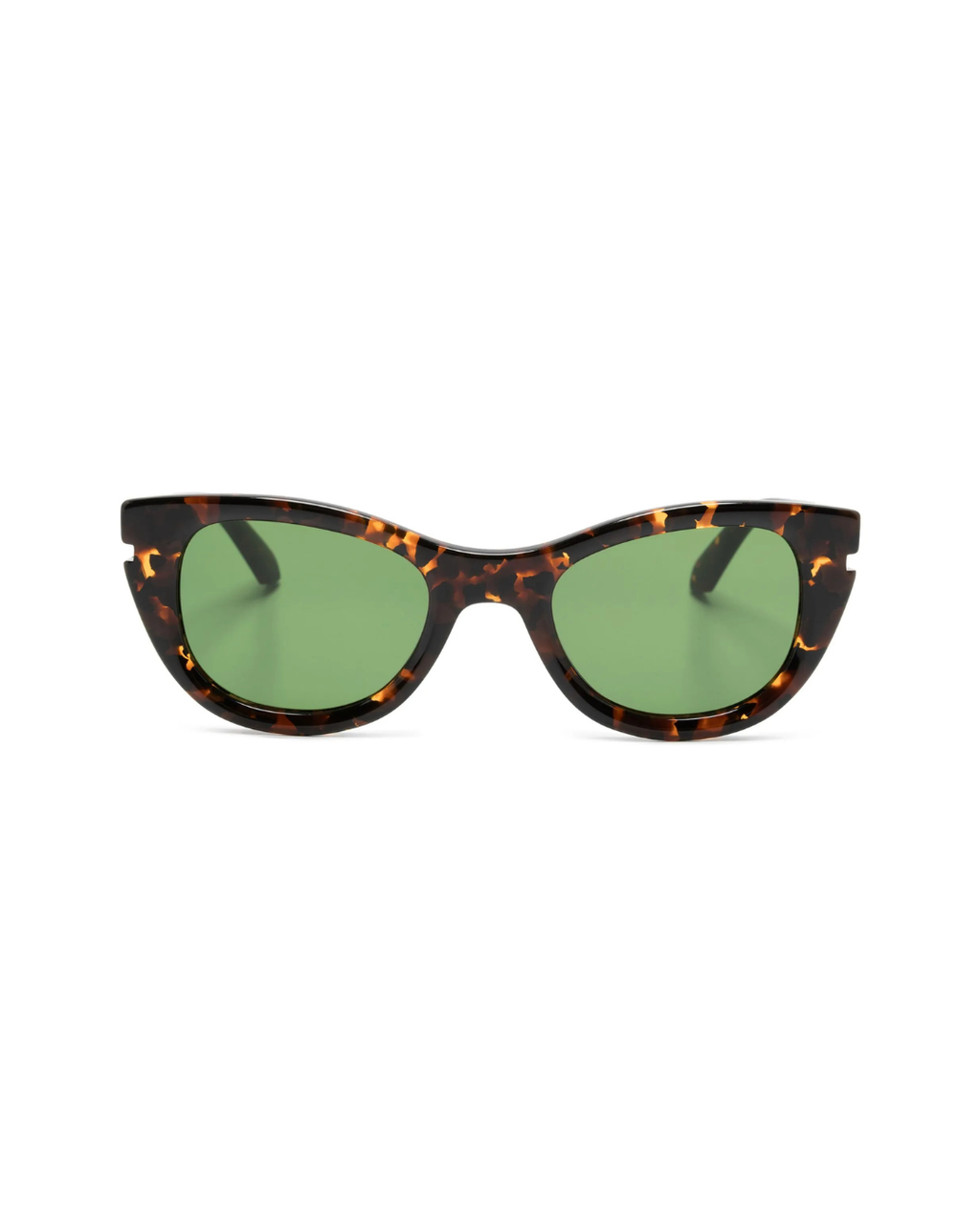 Off White Sunglasses Cat Eye Green