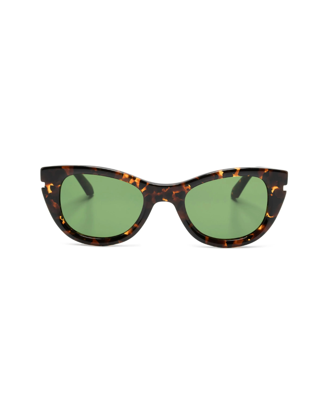 Off White Sunglasses Cat Eye Green