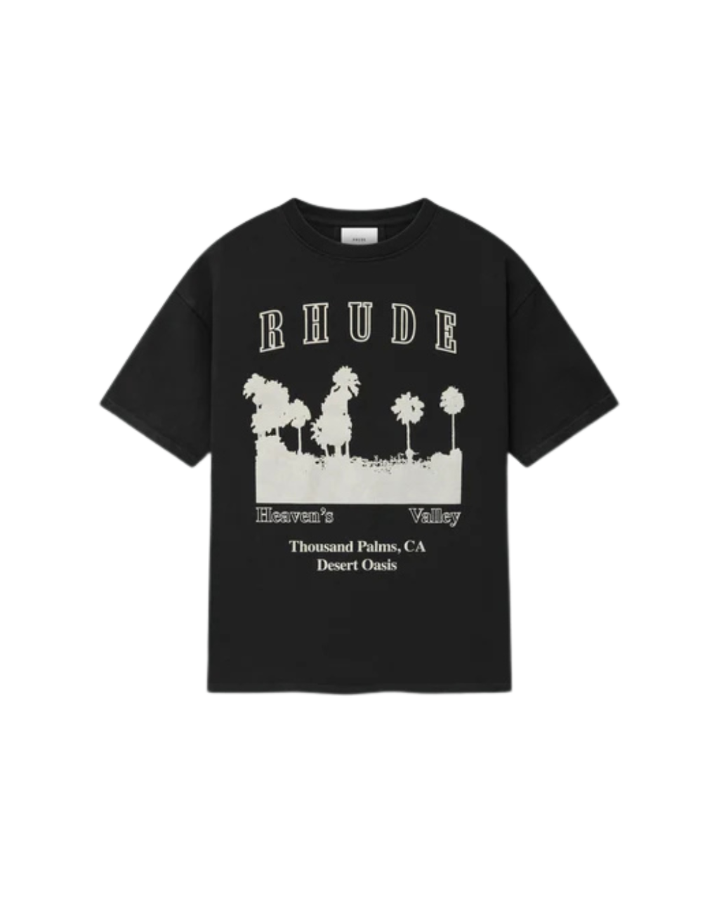 Rhude Thousand Palms Tee Black