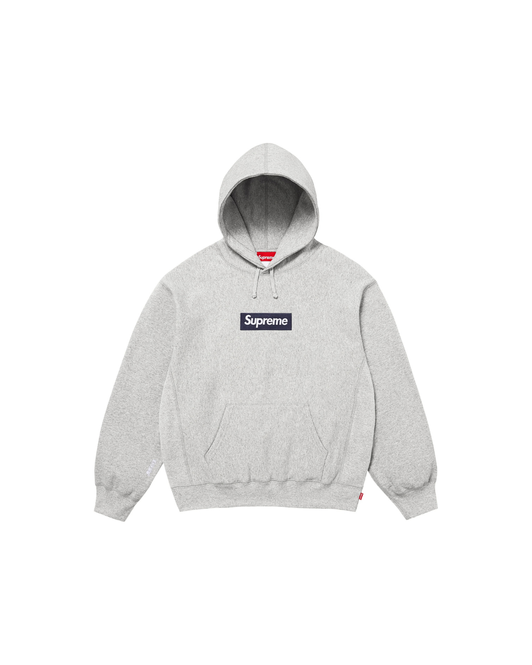 Supreme Box Logo Hooded Sweatshirt Heather Grey