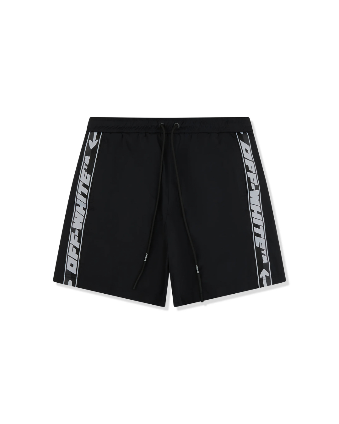 Off-White Nylon Tape Black Shorts