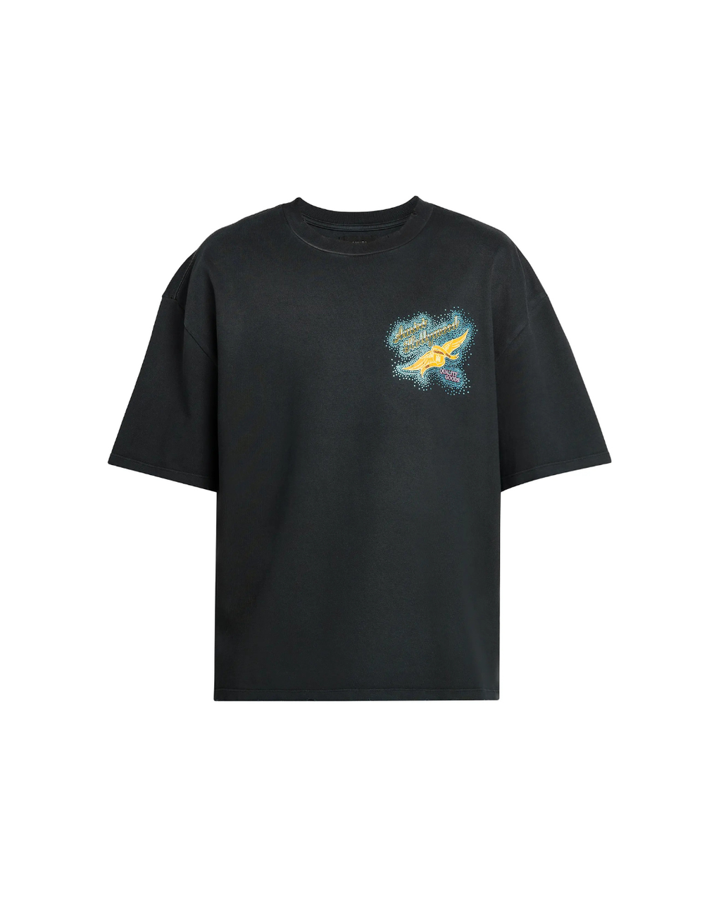 Amiri Crystals Oversize Tee