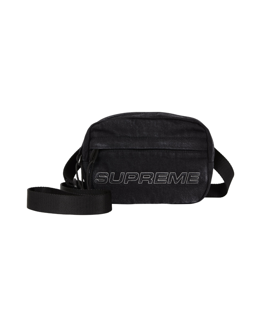 Supreme Denim Mini Shoulder Bag Black