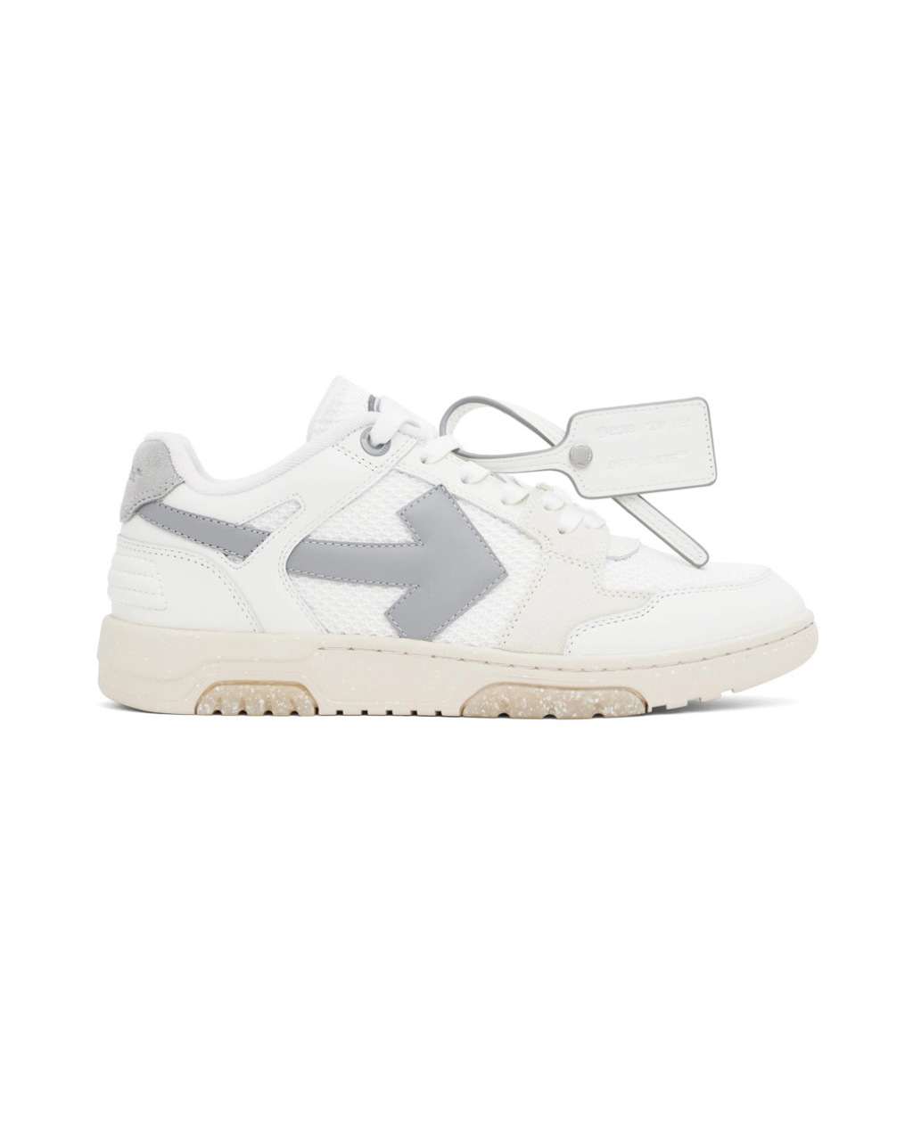 Off White Slim Out Of Office Grey White