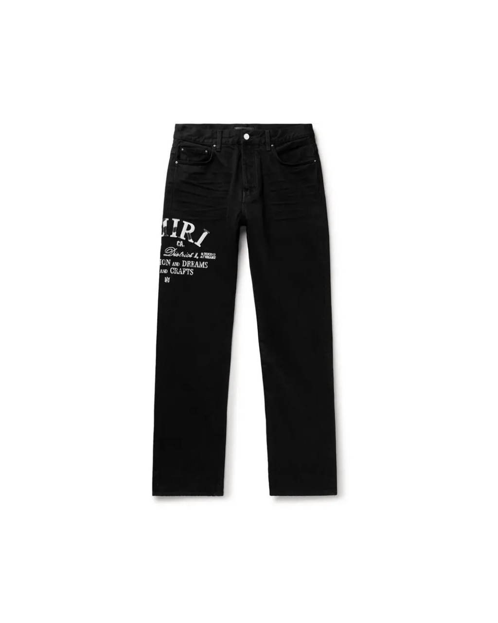 Amiri Distressed Arts District Jeans Black