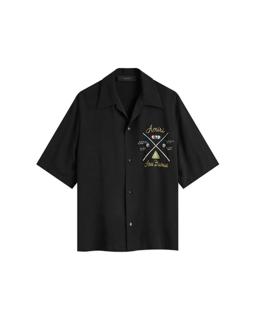 AMIRI Pool Cue Bowling Shirt