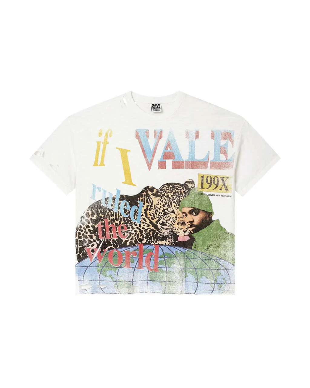 Vale Forever Da Ruler Tee White