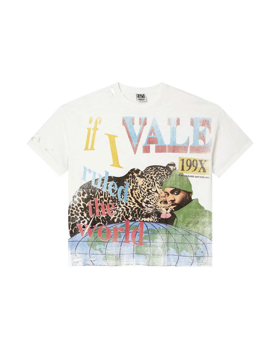 Vale Forever Da Ruler Tee White
