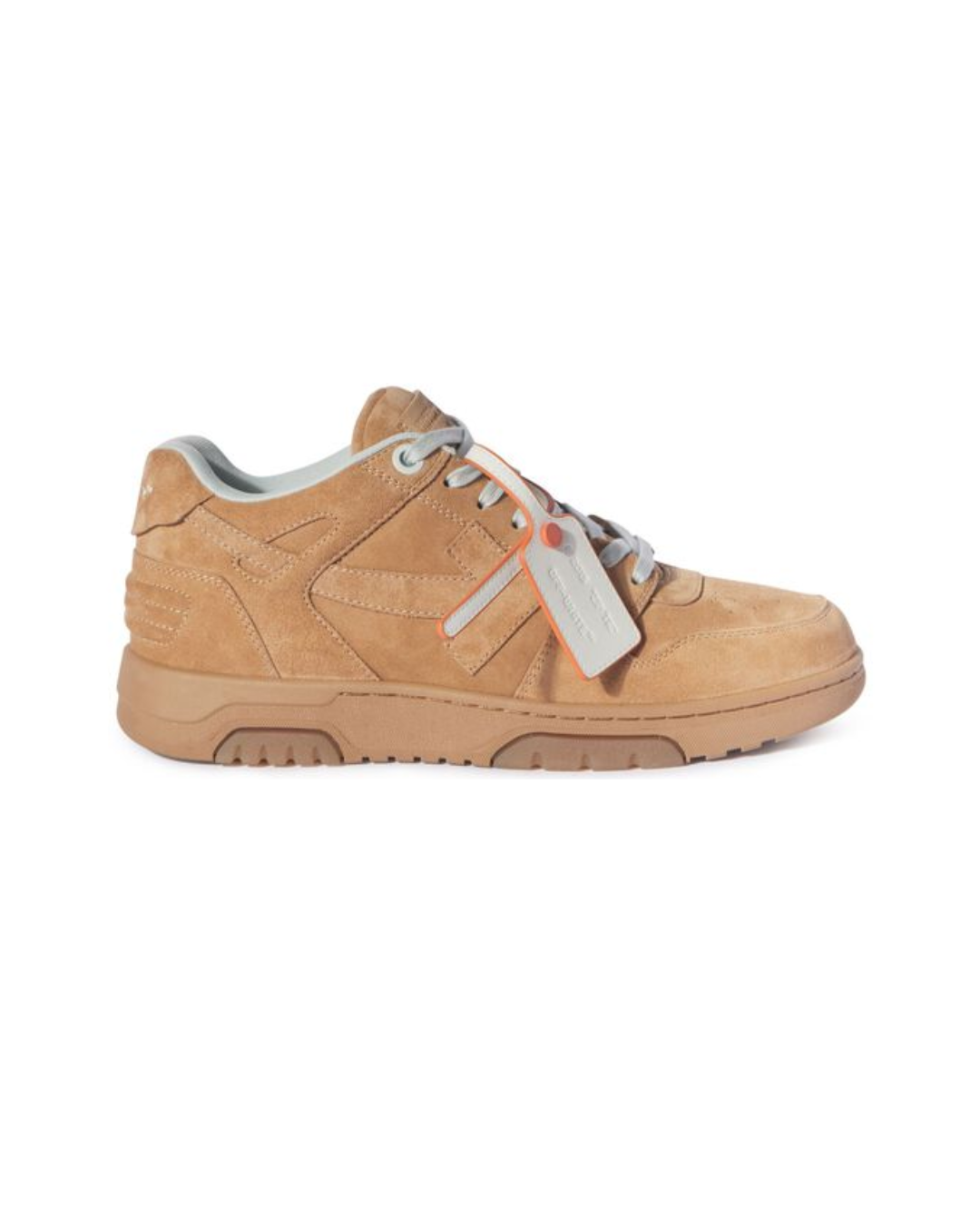 Off White Out Ff Office Full Suede Camel