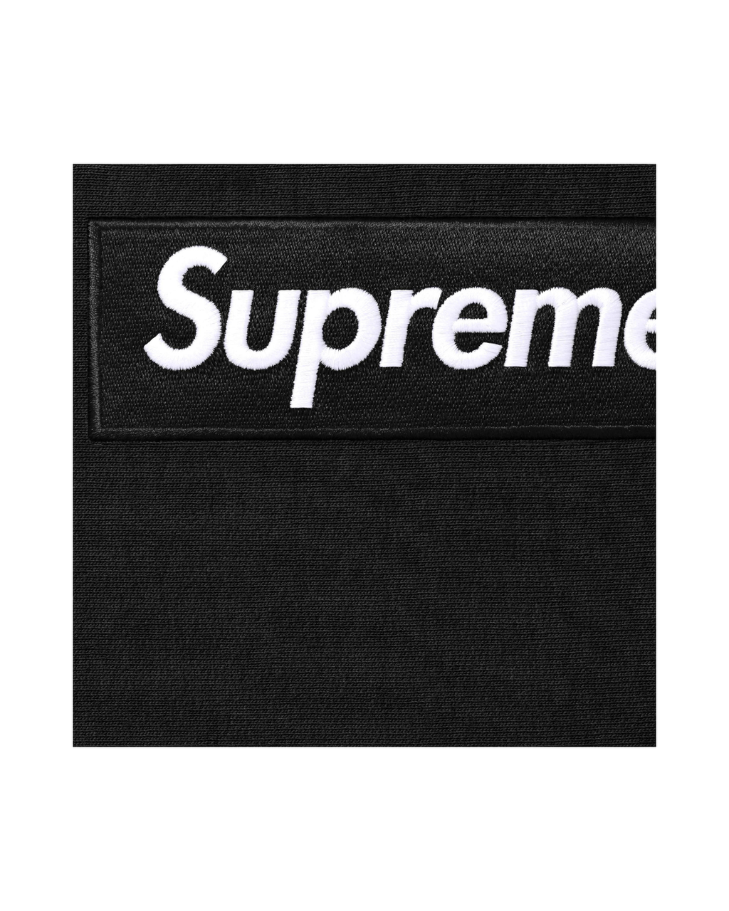 Supreme Box Logo Hooded Sweatshirt Black