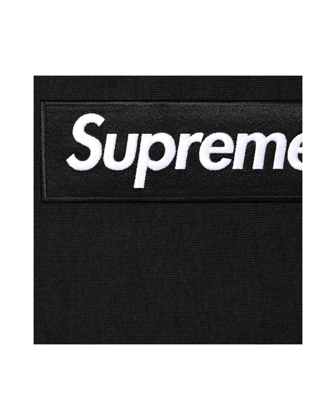 Supreme Box Logo Hooded Sweatshirt Black