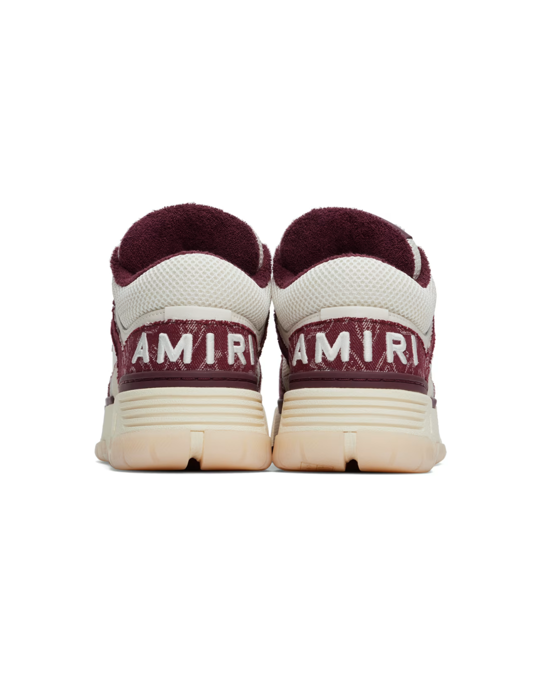 Amiri MA-1 Denim Bandana Burgundy