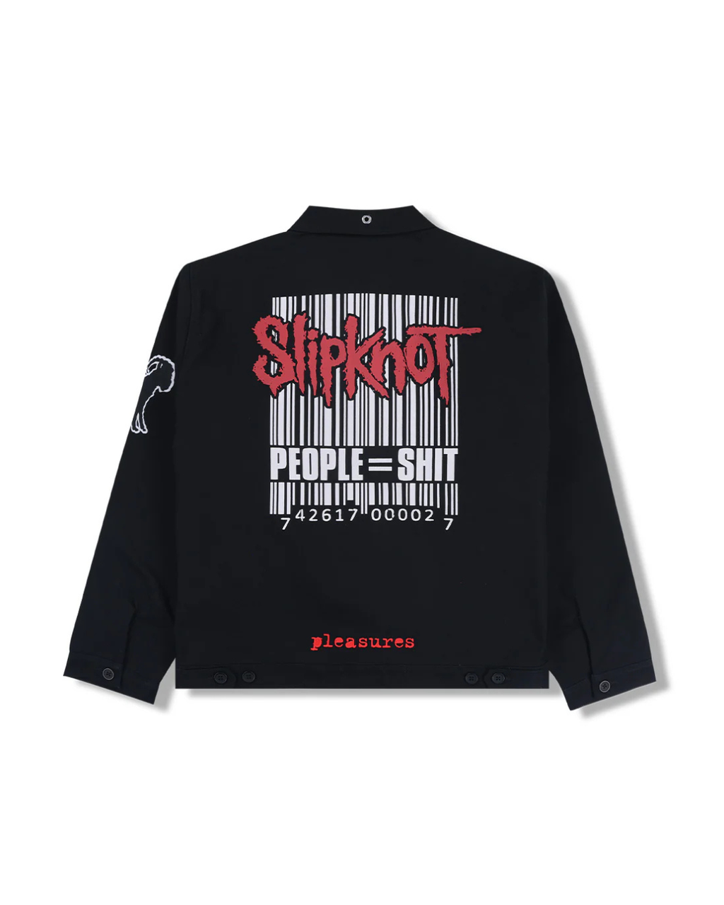 Pleasures x SlipKnot Equal Full Zip Work Jacket