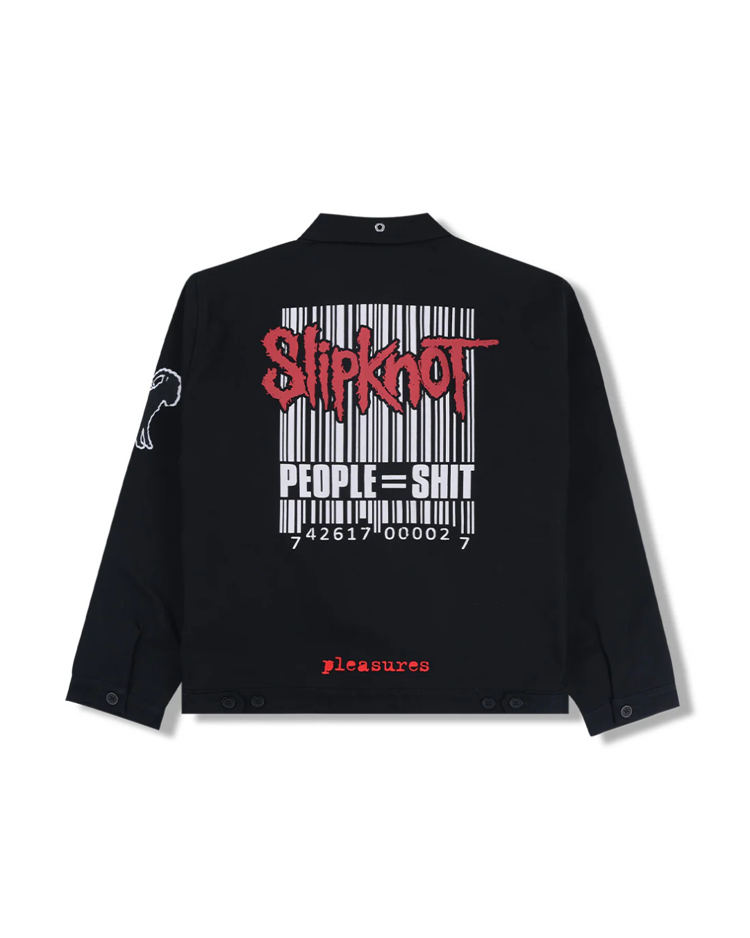 Pleasures x SlipKnot Equal Full Zip Work Jacket