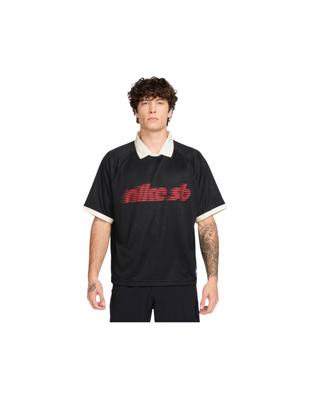 Nike SB Jacquard Skate Jersey Black