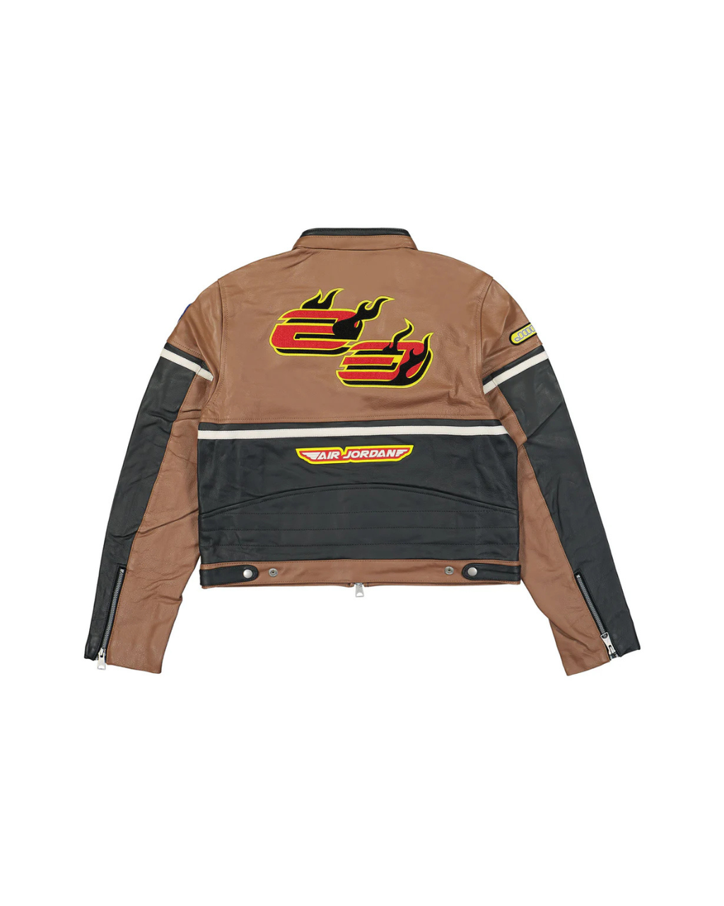 Jordan x Travis Scott Cactus Jack Women's Leather Jacket