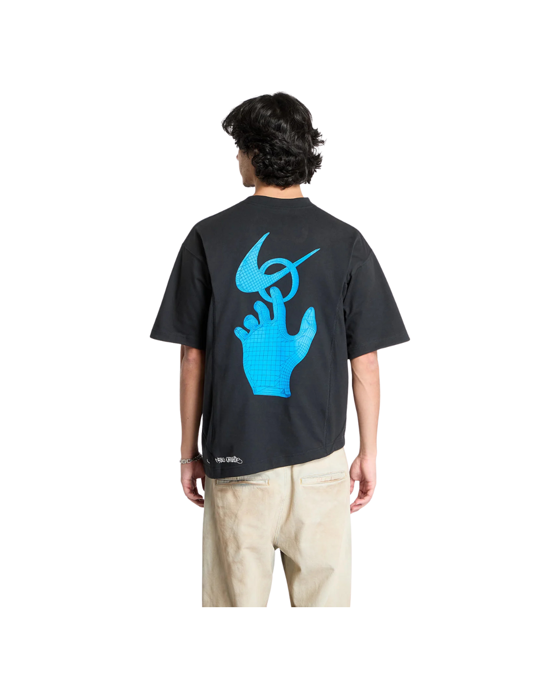 Nike x Off White Tee Black 005