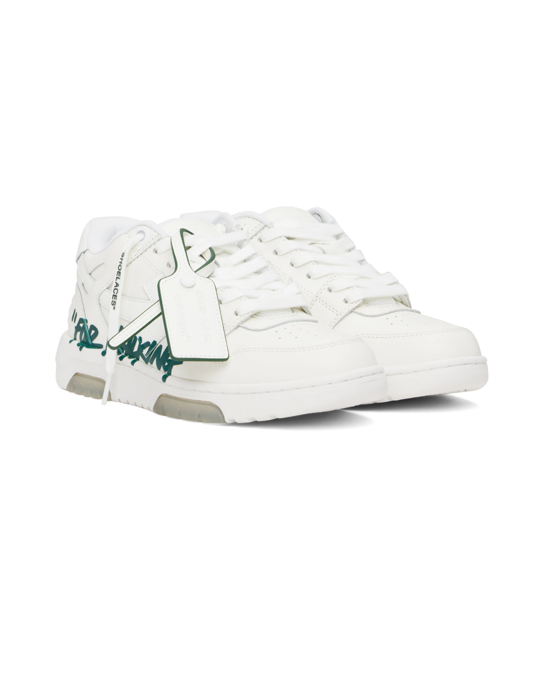 Off White White Out Of Office For Walking Green White