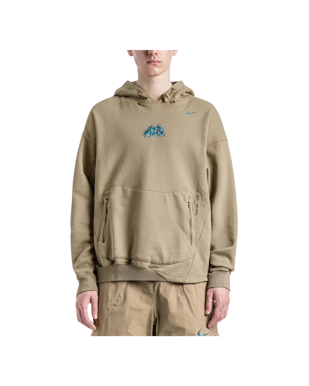 Nike x Off White Hoodie Beige 006