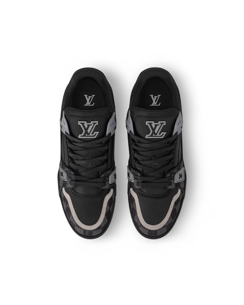 Louis Vuitton Trainer Black Damier Denim