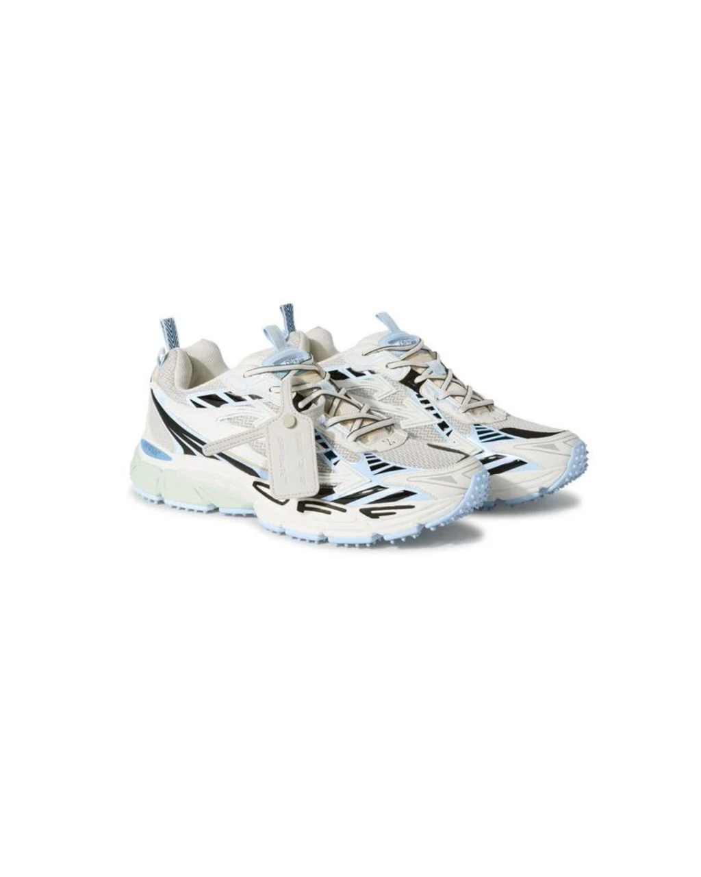Off White Be Right Back White Light Blue