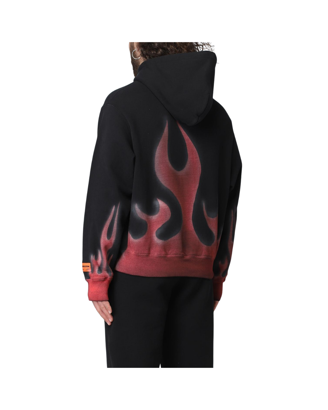 Heron Preston Times Flames Black