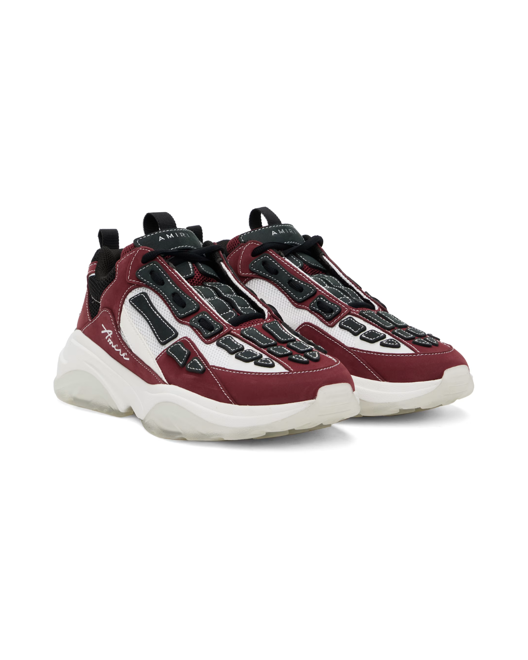 Amiri Bone Runner Burgundy