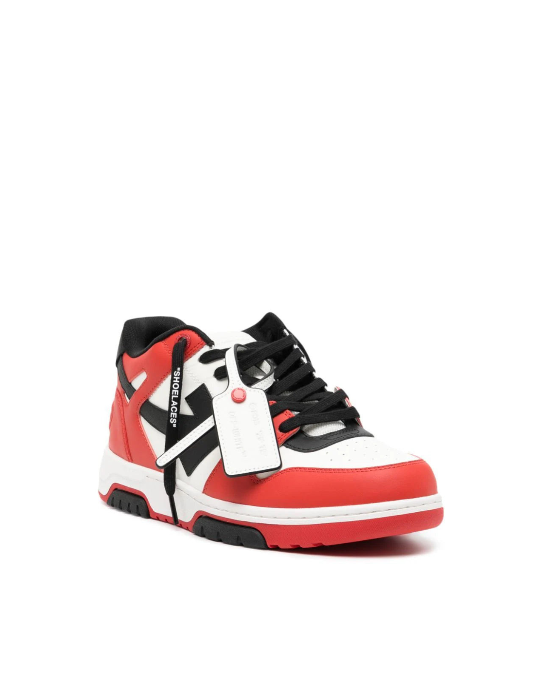 Off White Out Of Office Red White Black