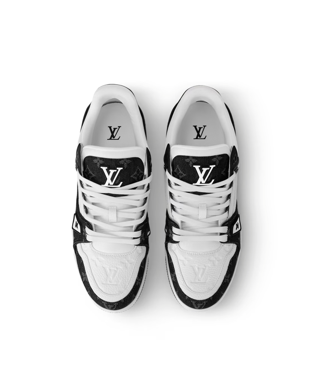Louis Vuitton Trainer Black White