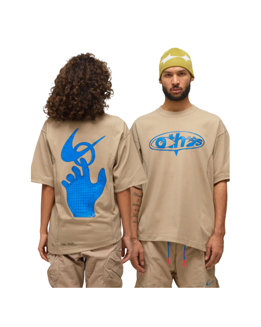 Nike x Off White Tee Beige 005