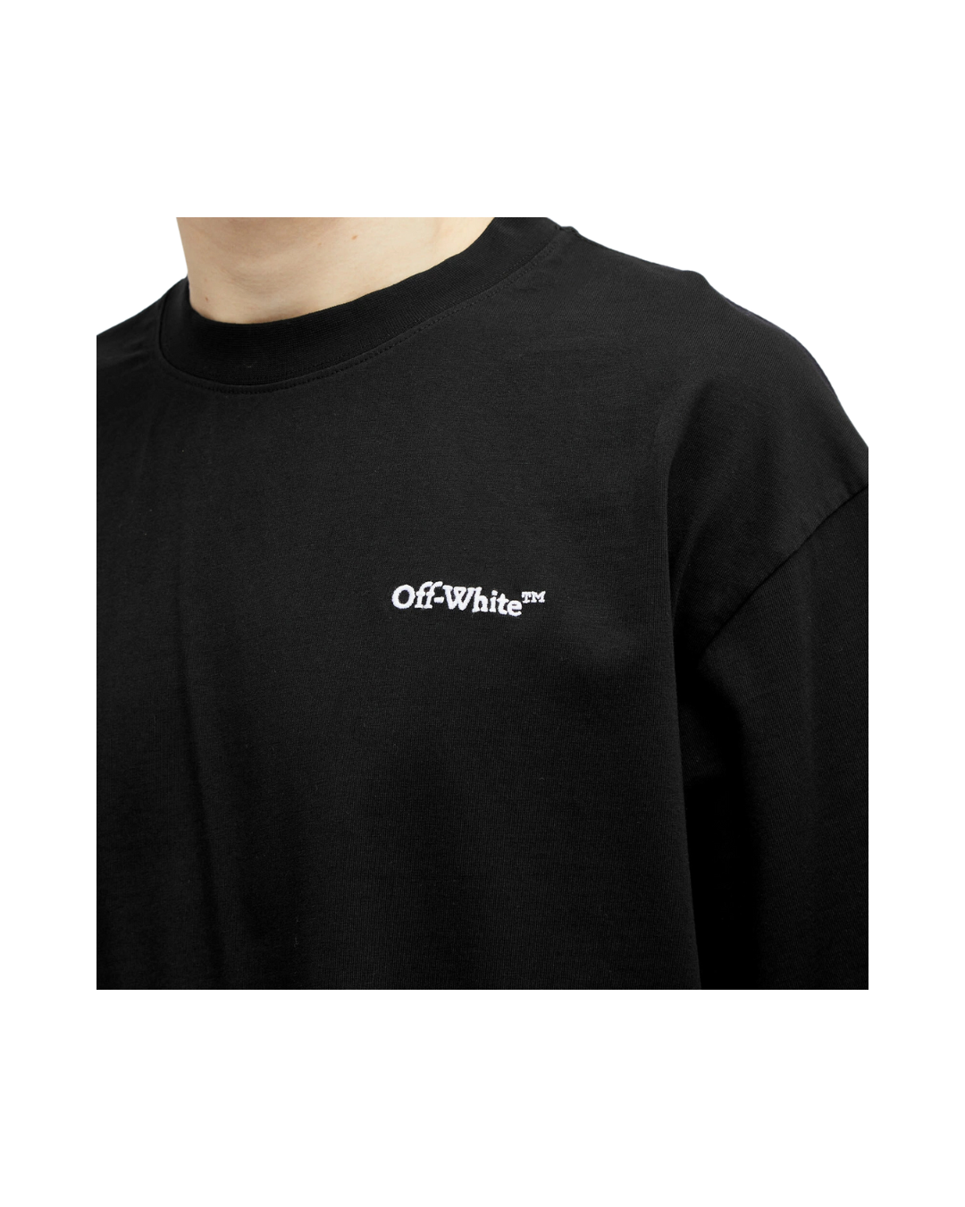 Off White Men's Arrow Skate T-Shirt Black