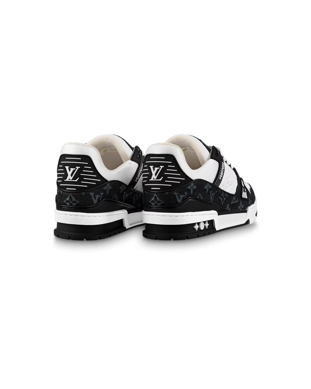 Louis Vuitton Trainer Black White