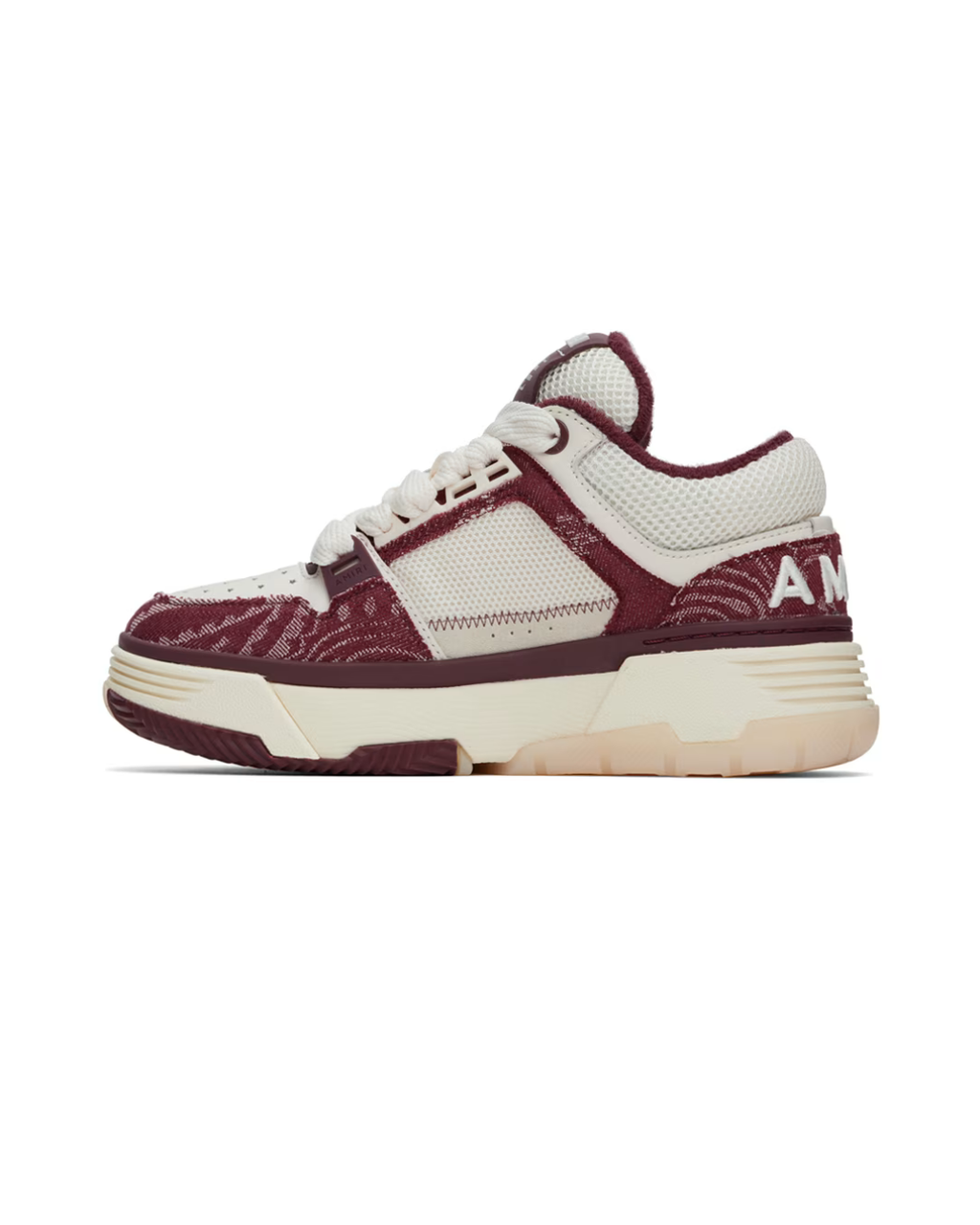 Amiri MA-1 Denim Bandana Burgundy