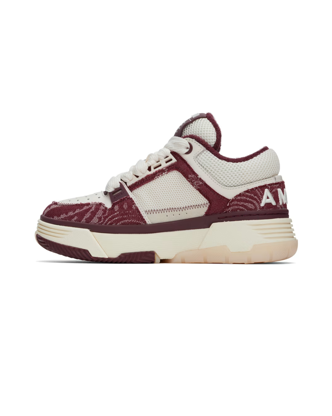 Amiri MA-1 Denim Bandana Burgundy