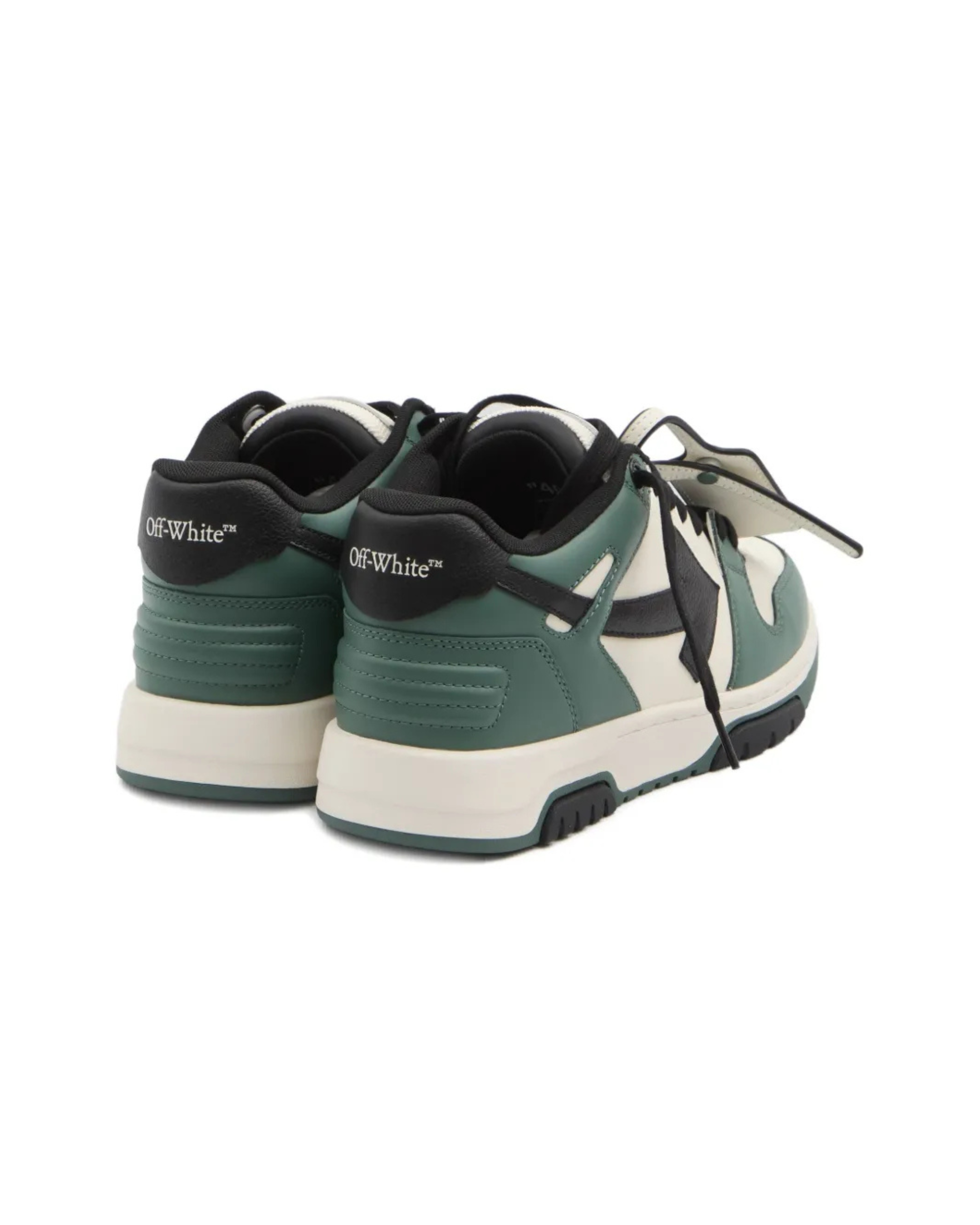 Off White Out Of Office Dark Green Black White