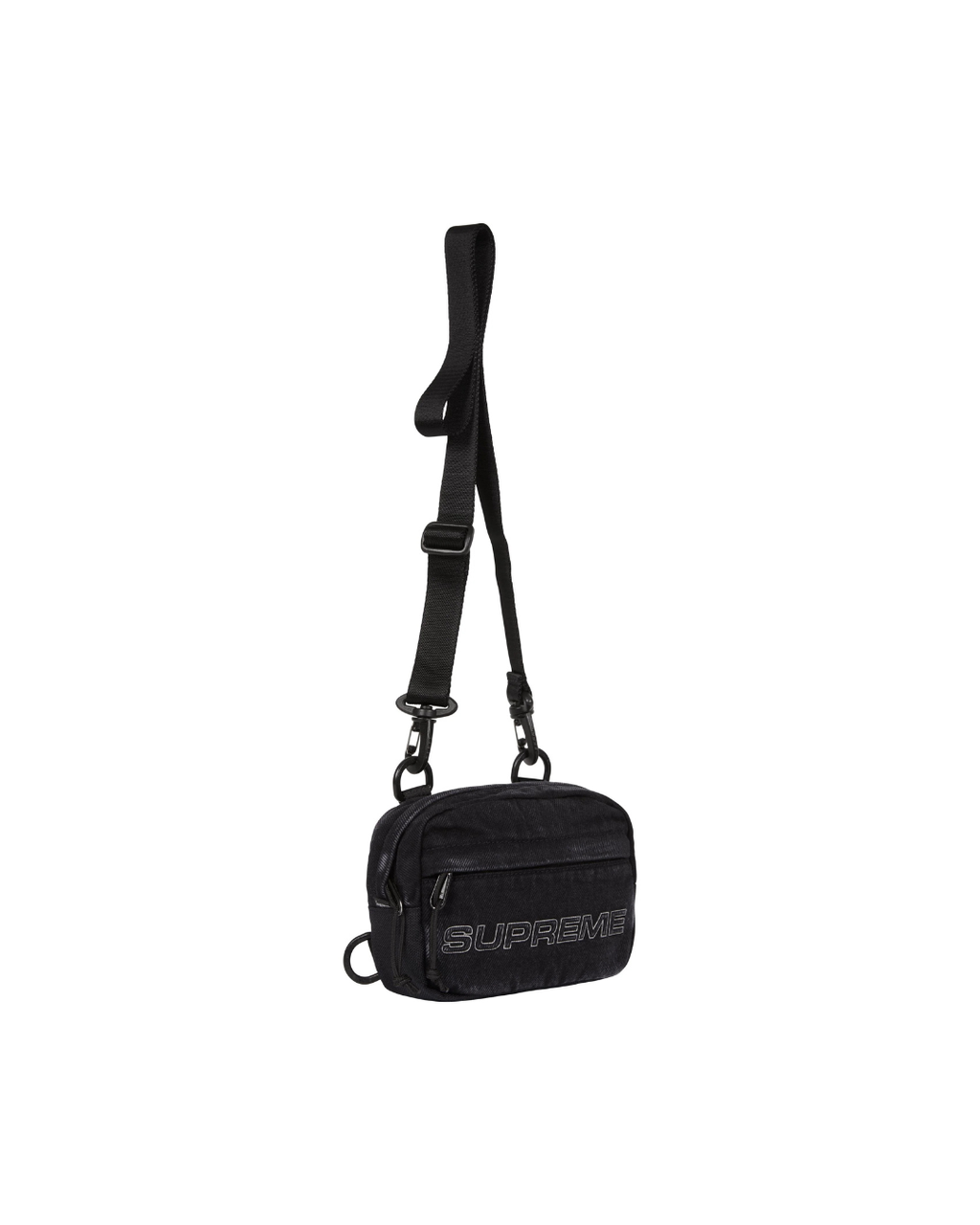 Supreme Denim Mini Shoulder Bag Black