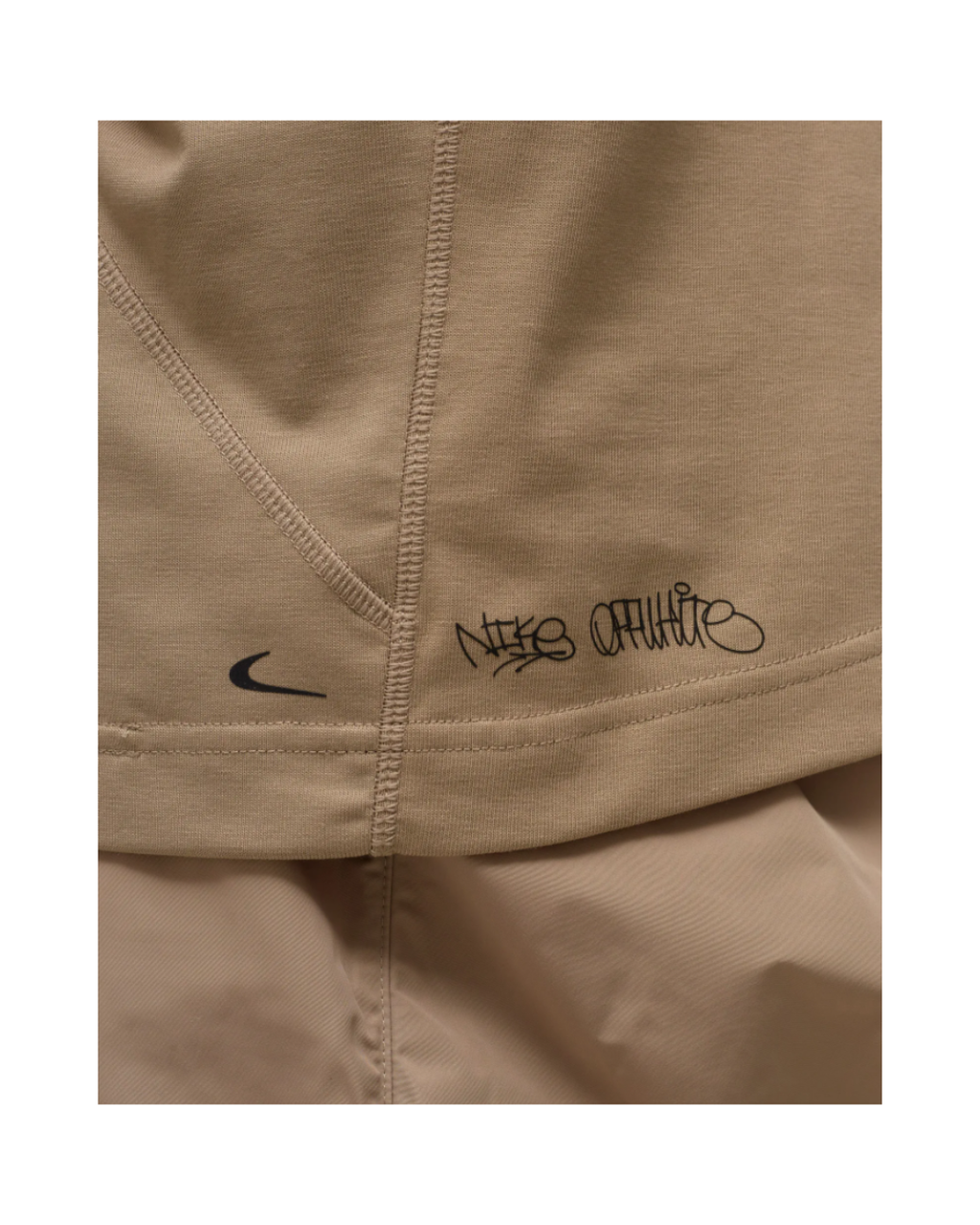 Nike x Off White Tee Beige 005