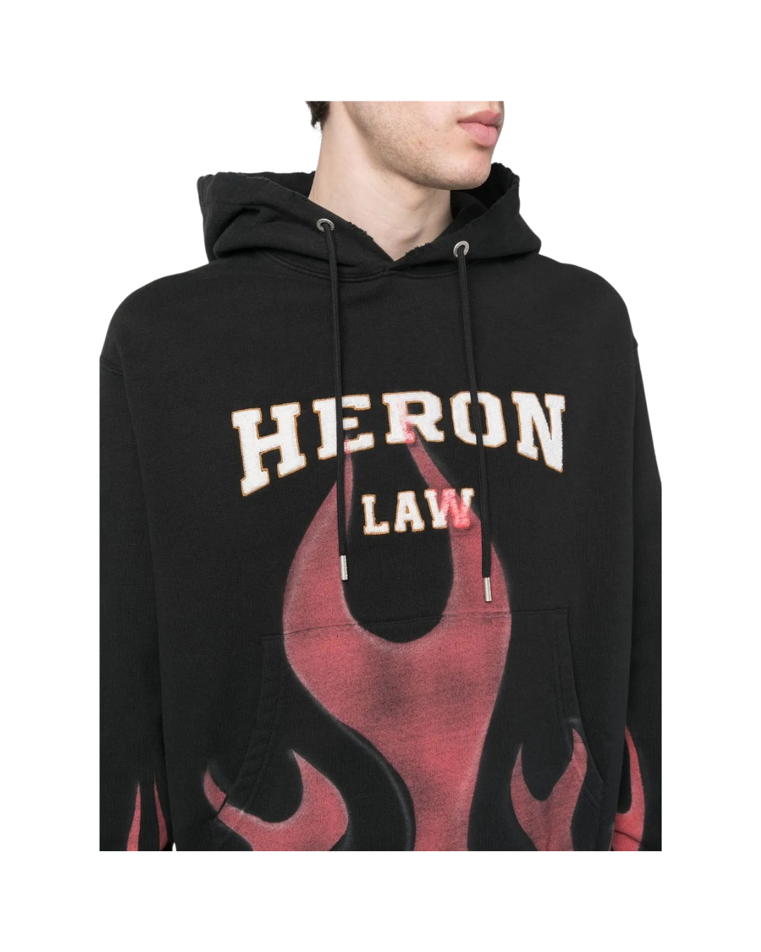 Heron Preston Heron Law Flames Hoodie
