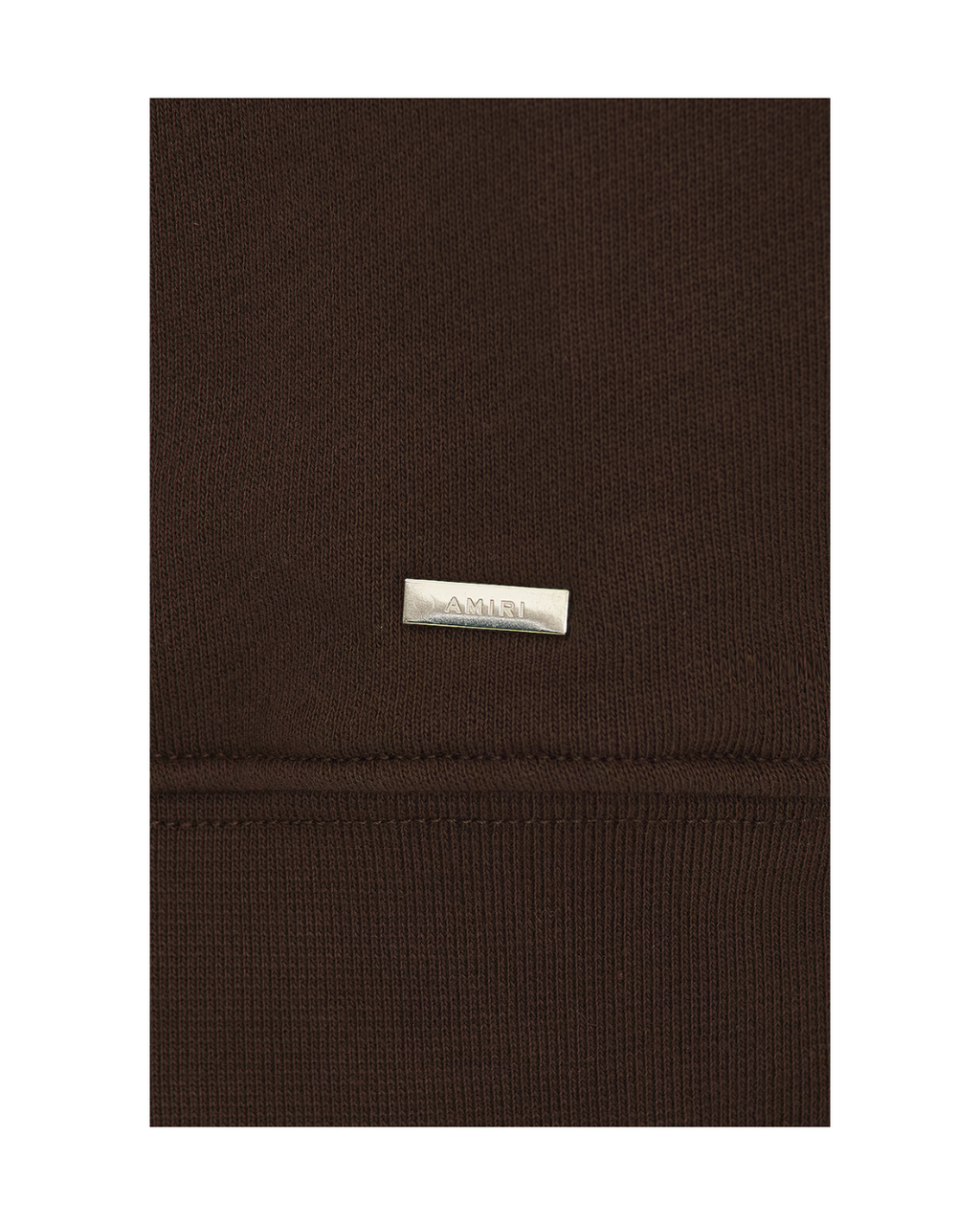 AMIRI MA Bar Hoodie Brown