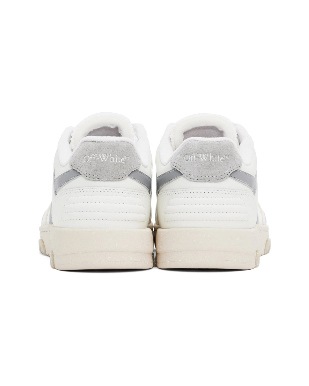 Off White Slim Out Of Office Grey White