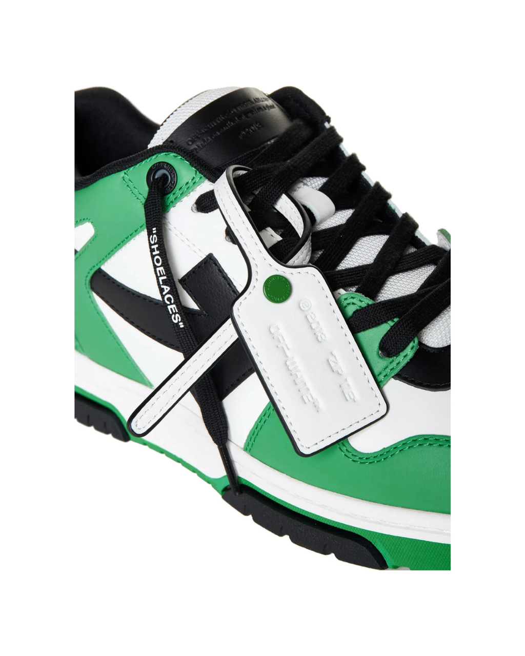 Off White Out Of Office Green Black