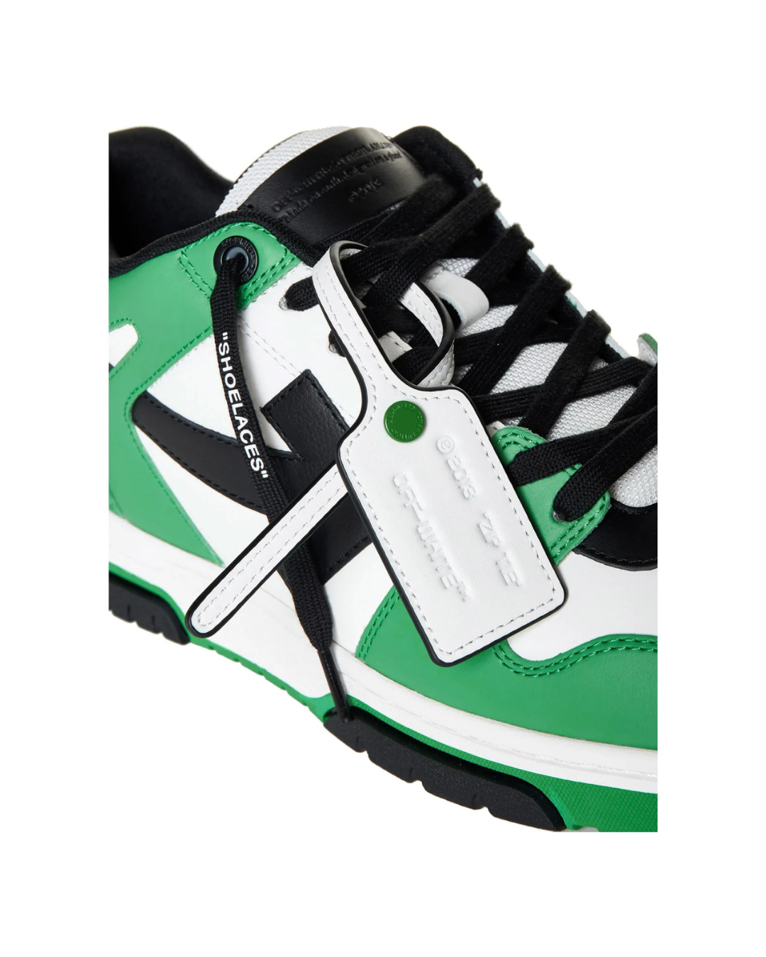 Off White Out Of Office Green Black