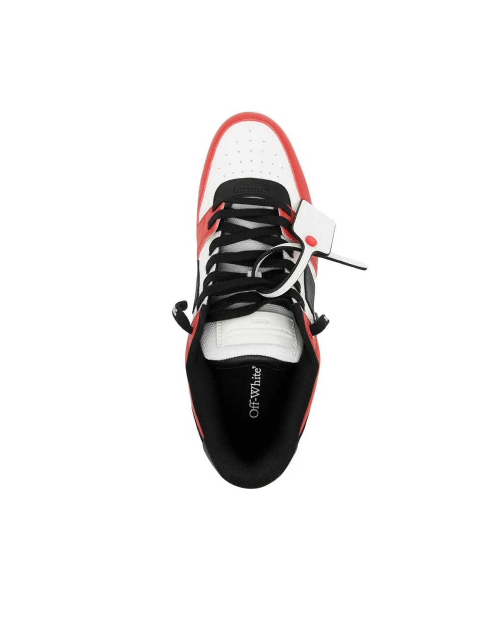 Off White Out Of Office Red White Black