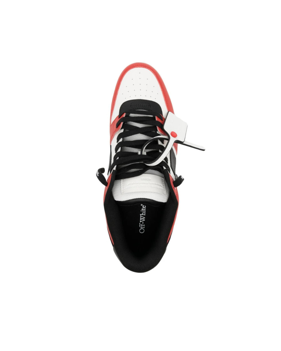 Off White Out Of Office Red White Black