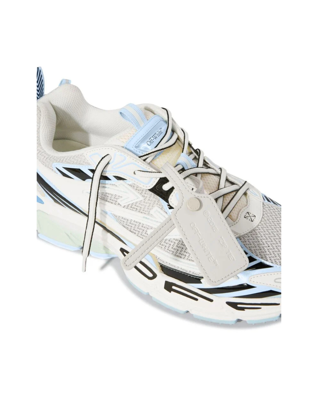 Off White Be Right Back White Light Blue