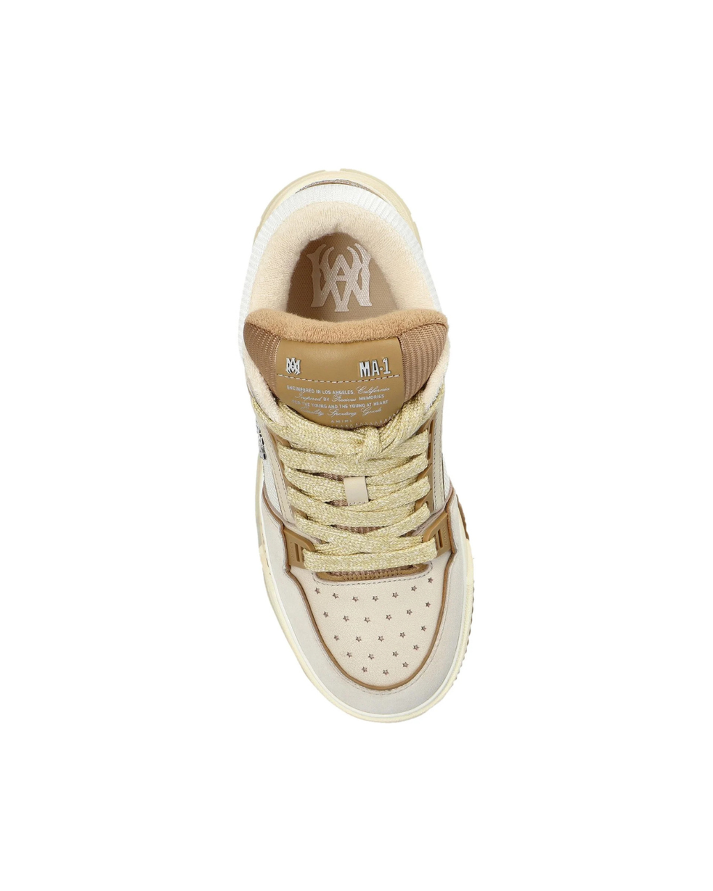 Amiri MA-1 Embellished Beige